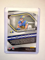 Carte recrue Terrance Ferguson RC Panini Prizm 2025 (Prizm Argent) – Ailier rapproché recrue des Rams de Los Angeles.