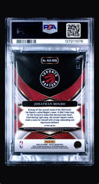 2024 Panini Select Rookie Jersey Autographs Jonathan Mogbo PSA 9