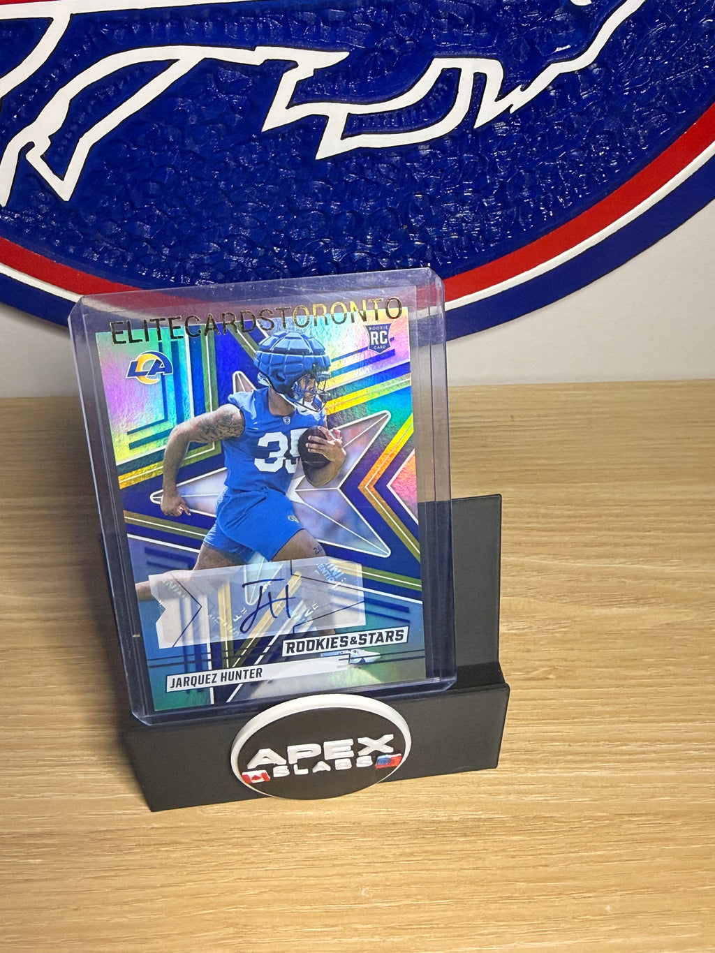 Jarquez Hunter 2025 Panini Rookies & Stars RC Auto /299