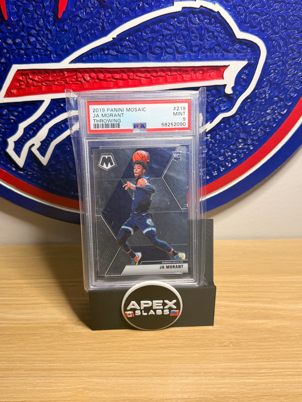 JA MORANT THROWING #219 Psa9
