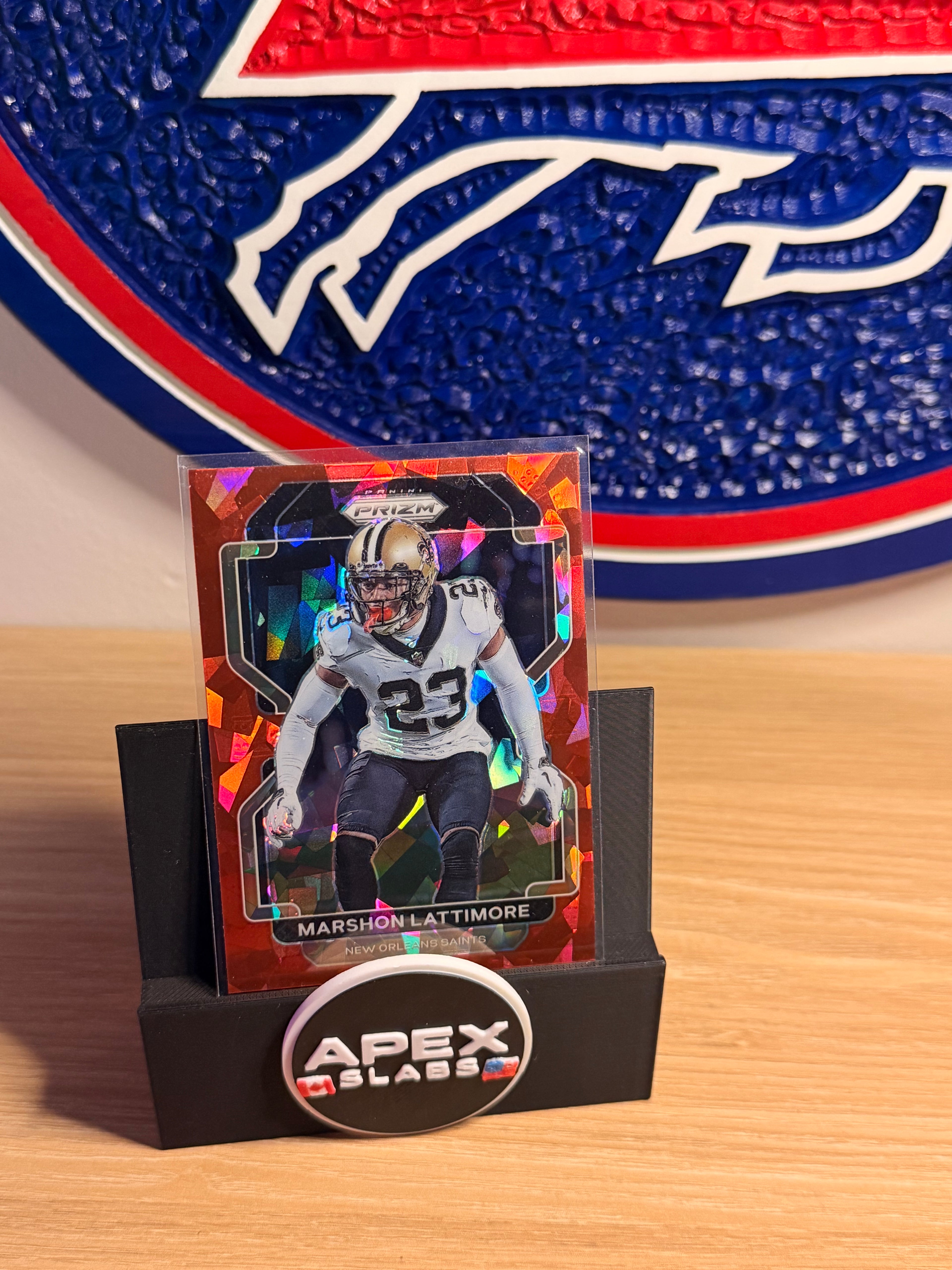 MARSHON LATTIMORE 2021 Panini Prizm RED ICE