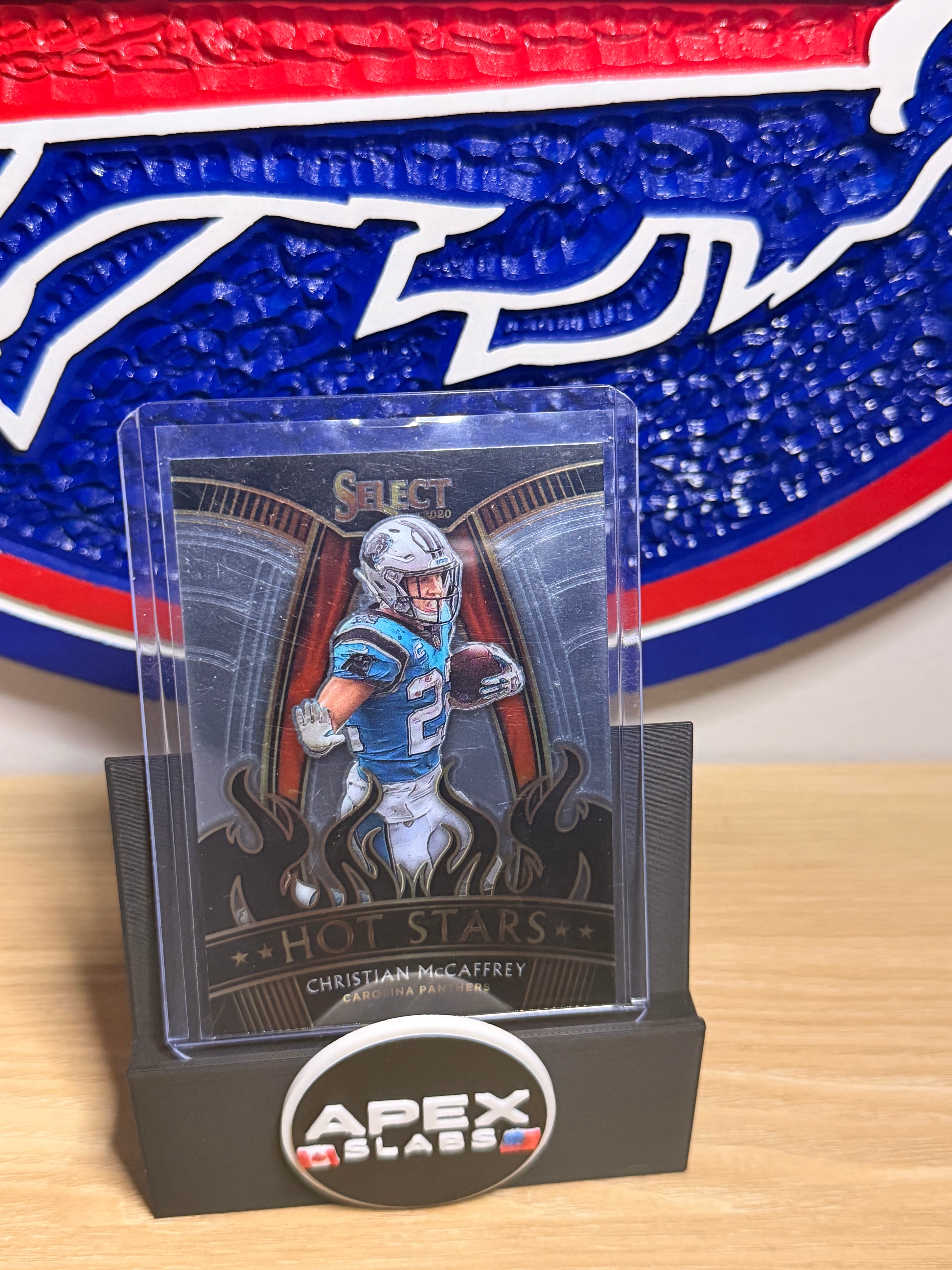 Christian McCaffrey 2020 Panini Select Hot Stars #HS16