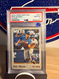 2019 TOPPS HERITAGE ACTION #519 PETE ALONSO ROOKIE RC PSA 10
