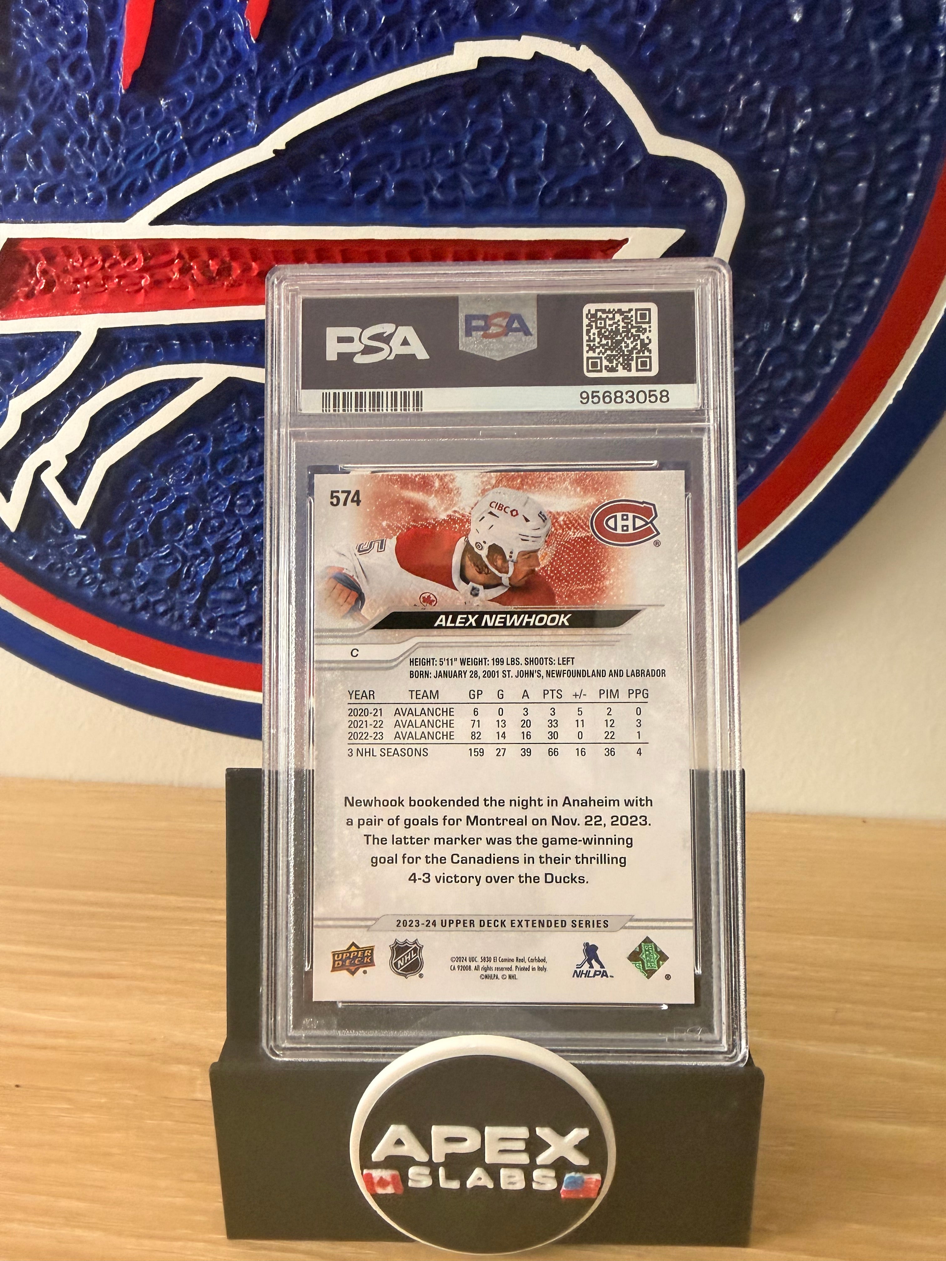 ALEX NEWHOOK #574 PSA 9
