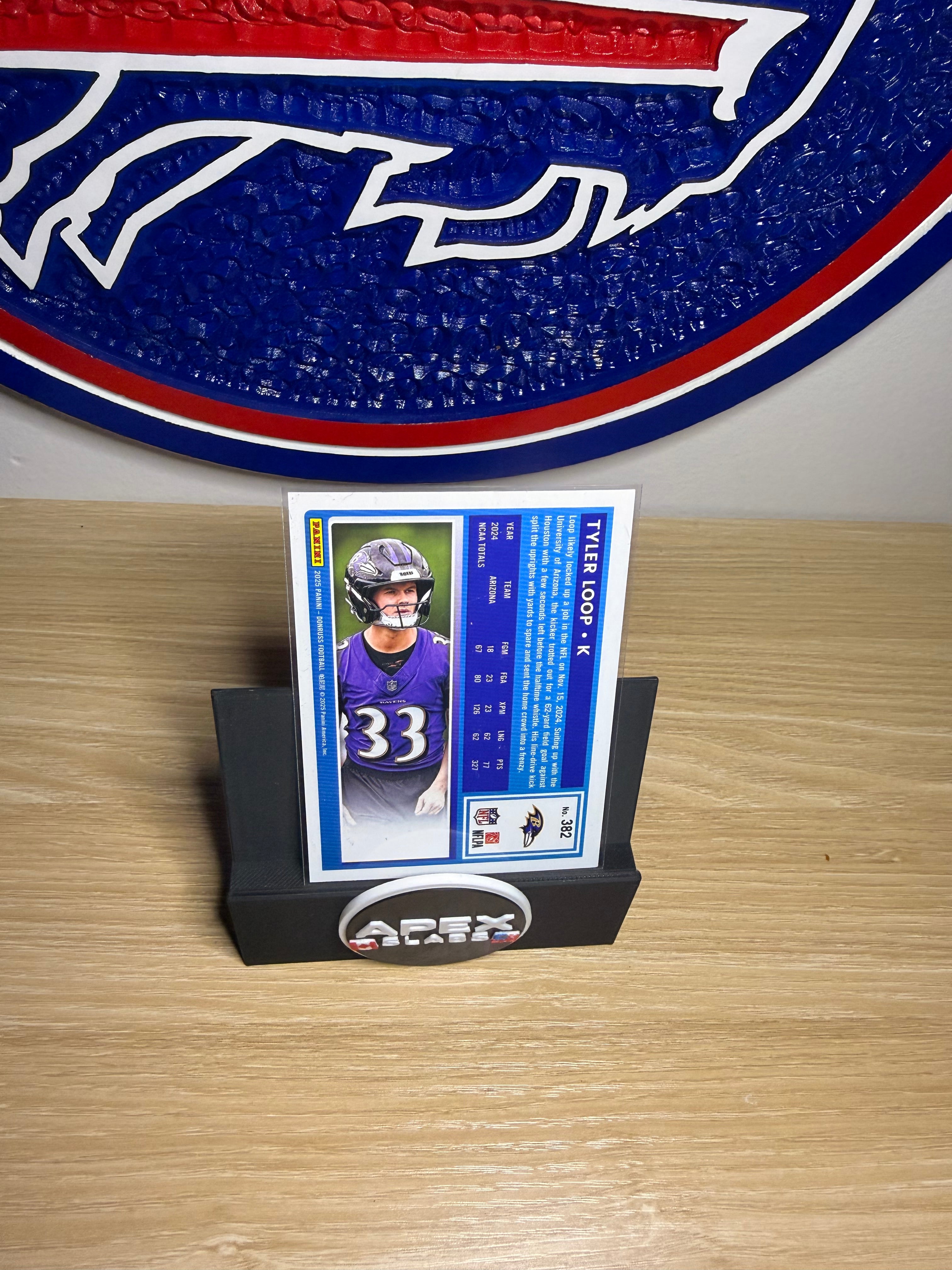 Tyler Loop #382 – 2025 Donruss Football