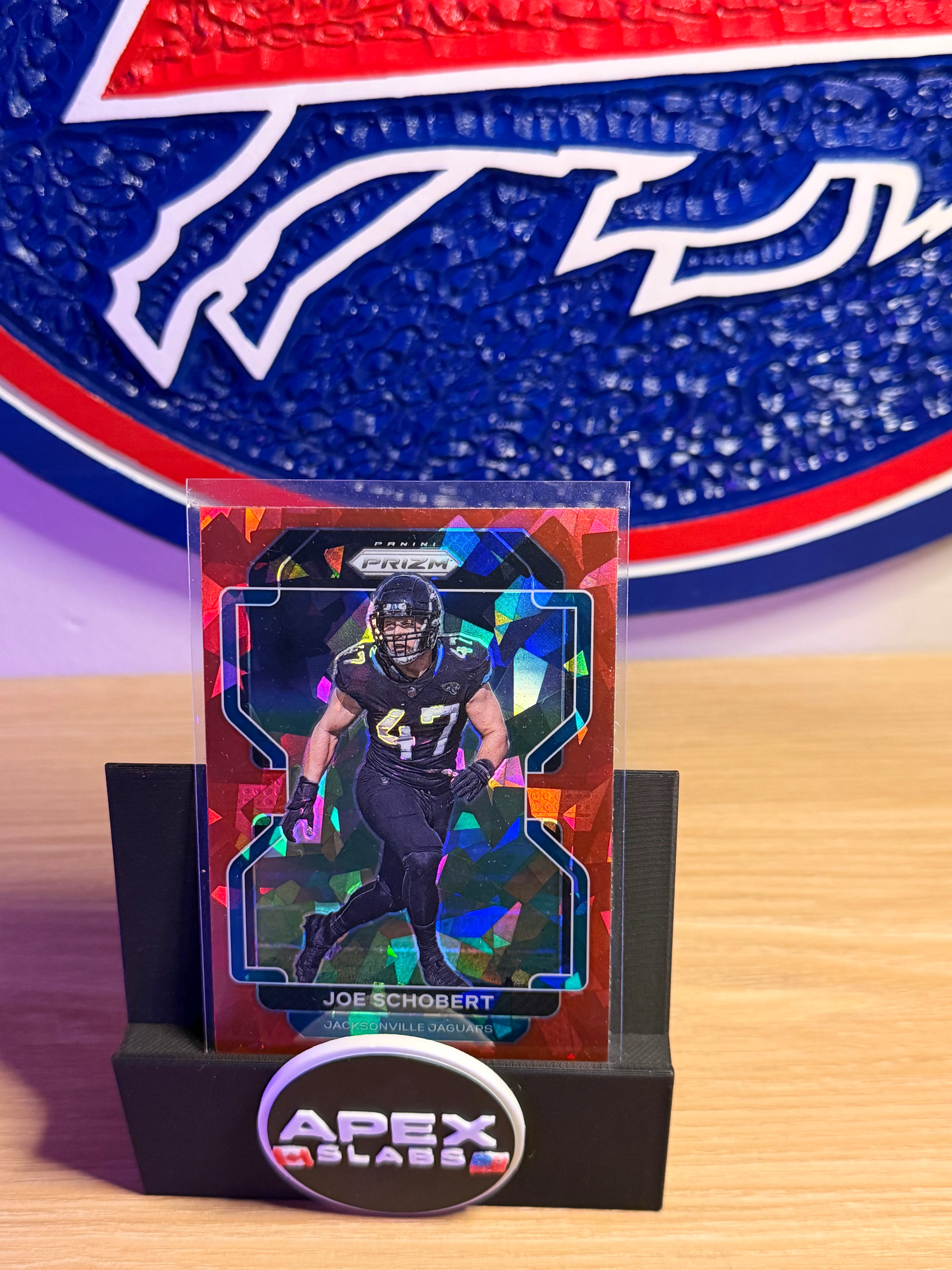 JOE SCHOBERT Red prizm #17