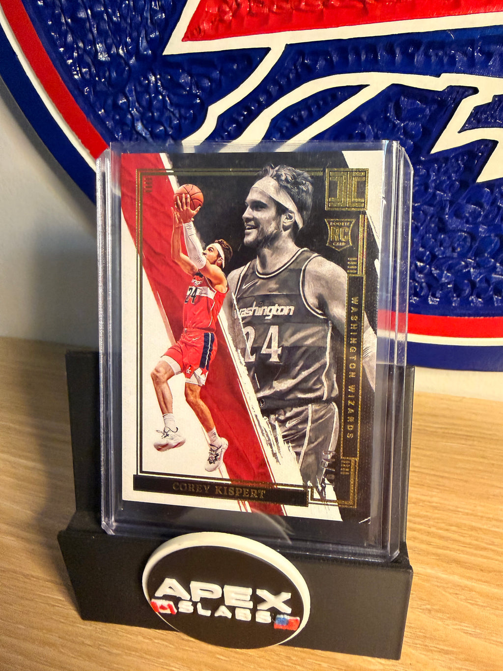 2021-22 Panini Impeccable Corey Kispert Rookie RC GOLD /49 Washington Wizards