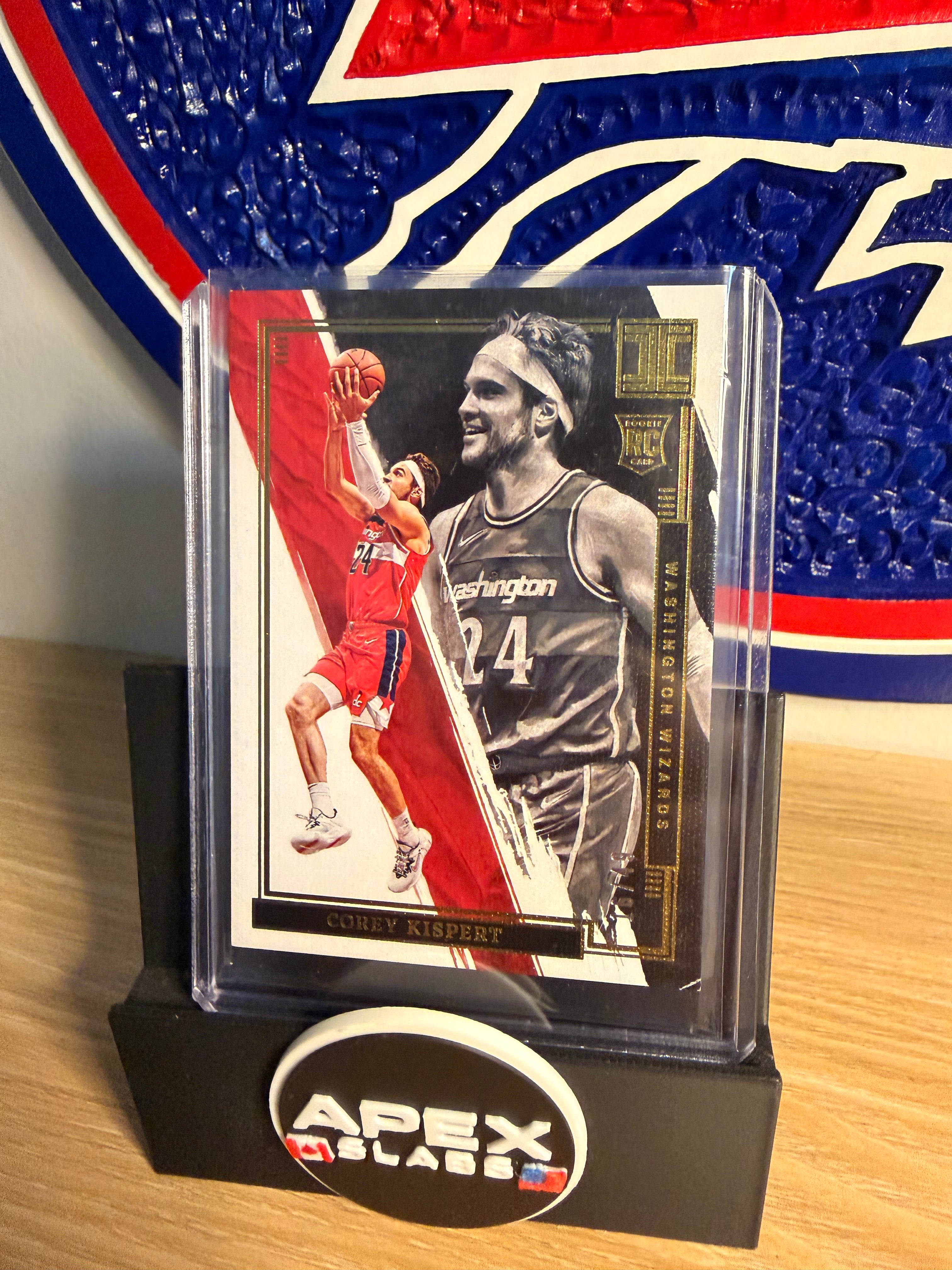 2021-22 Panini Impeccable Corey Kispert Rookie RC GOLD /49 Washington Wizards