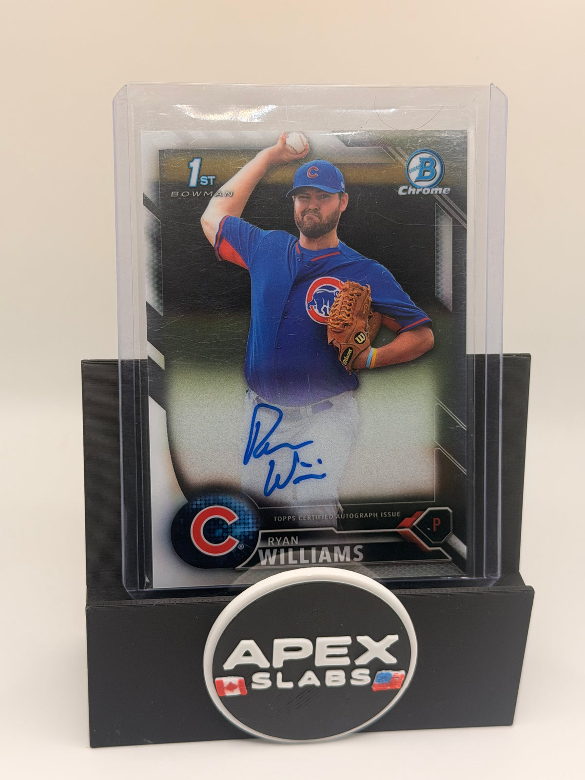 2016 Bowman Chrome - Prospects Autographs Ryan Williams