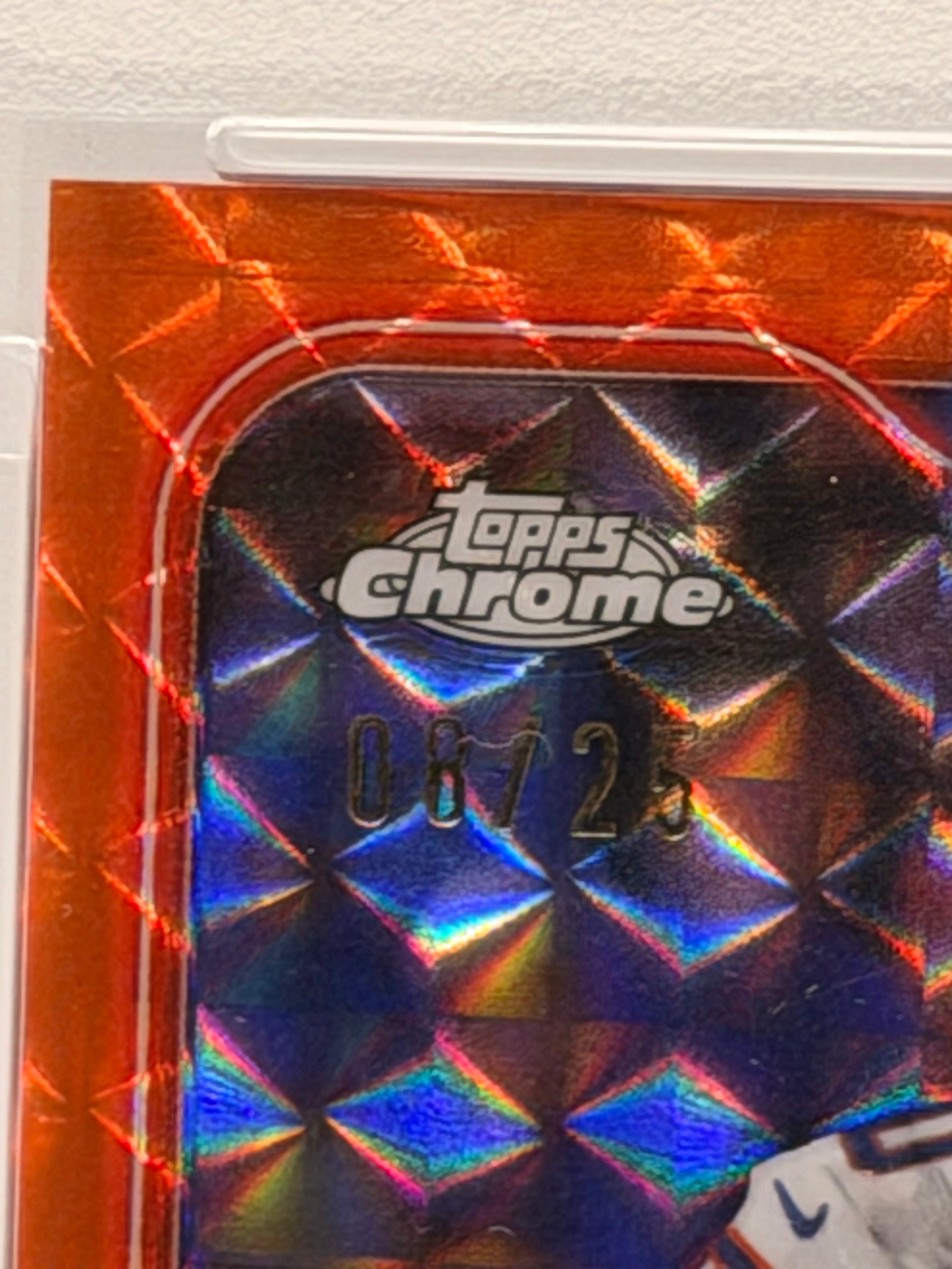 2024 Topps Chrome Rookie Autographs Variations Keon Coleman /25