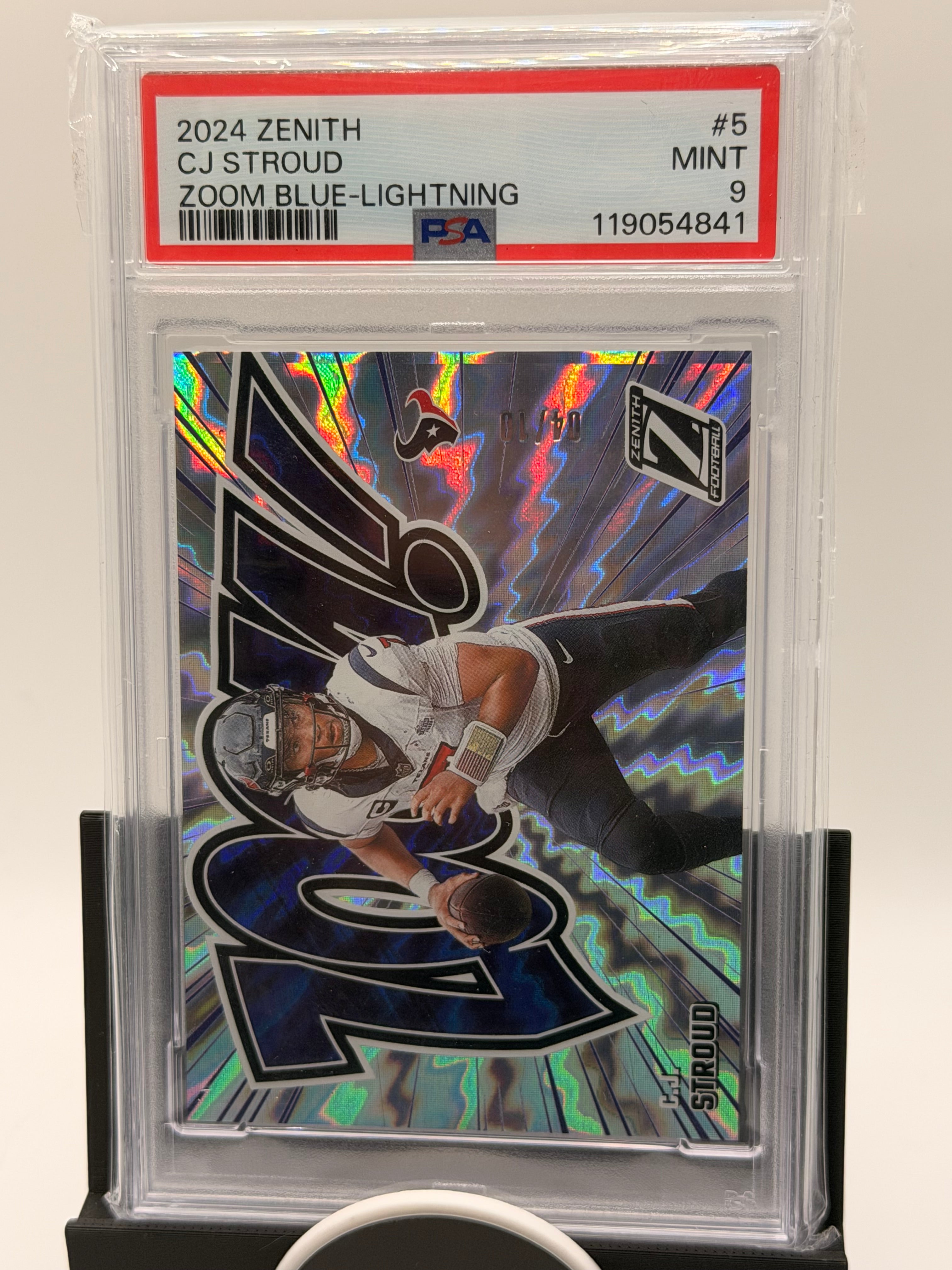 2024 Panini Zenith Zoom Blue Cj Stroud /10