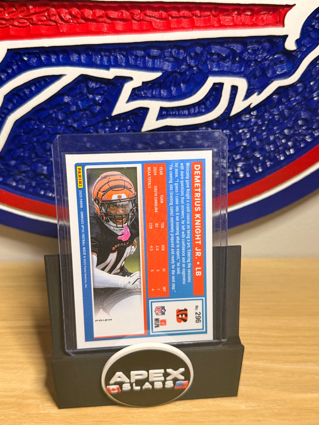 Demetrius Knight Jr. 2024 Donruss Optic Rated Rookie #296