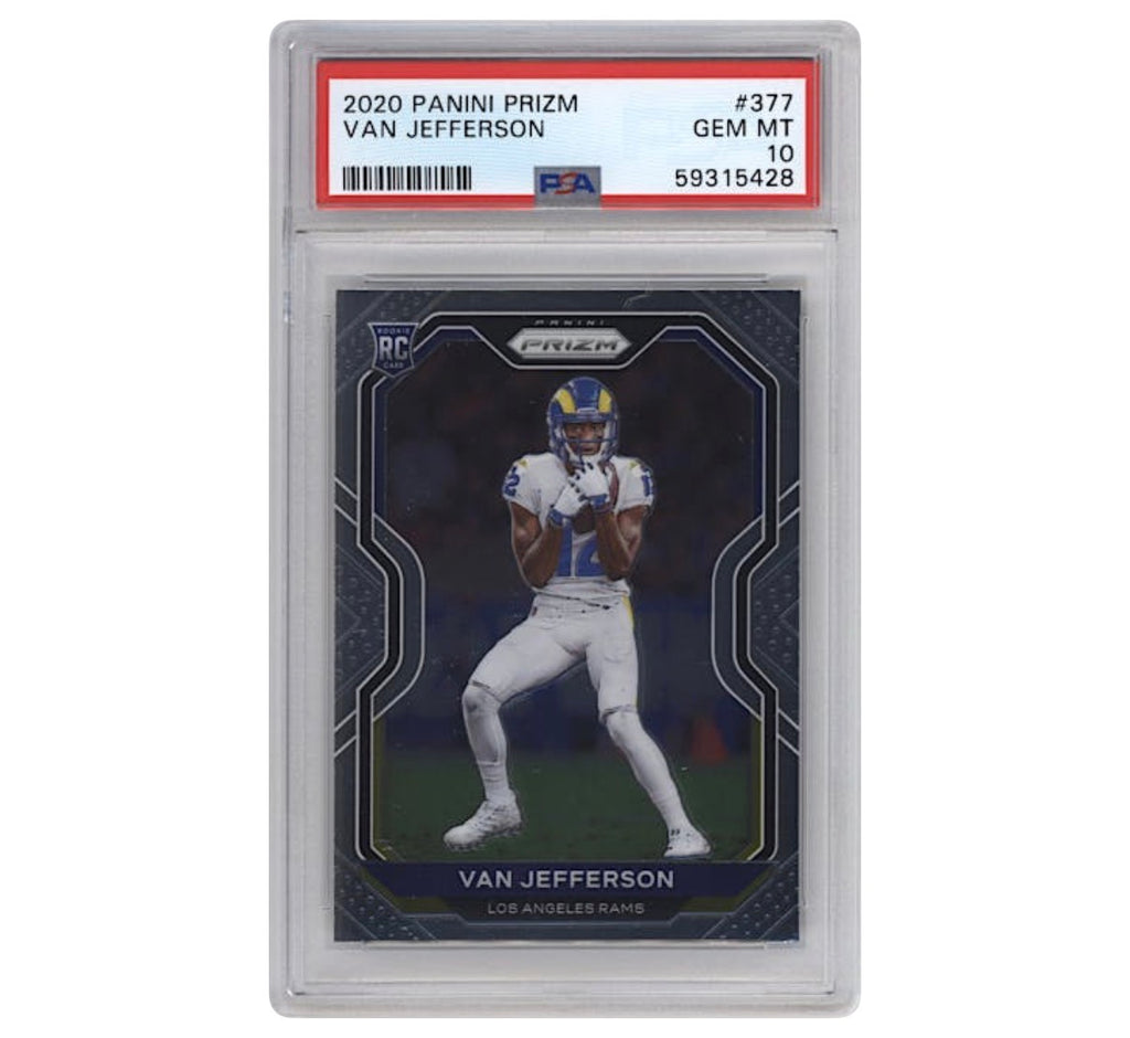 Van Jefferson – 2020 Panini Prizm Rookie – #377 – PSA 10 GEM MINT
