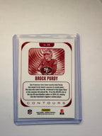 2025 Panini Phoenix Brock purdy “Contours”. Clean QB insert from Phoenix set.