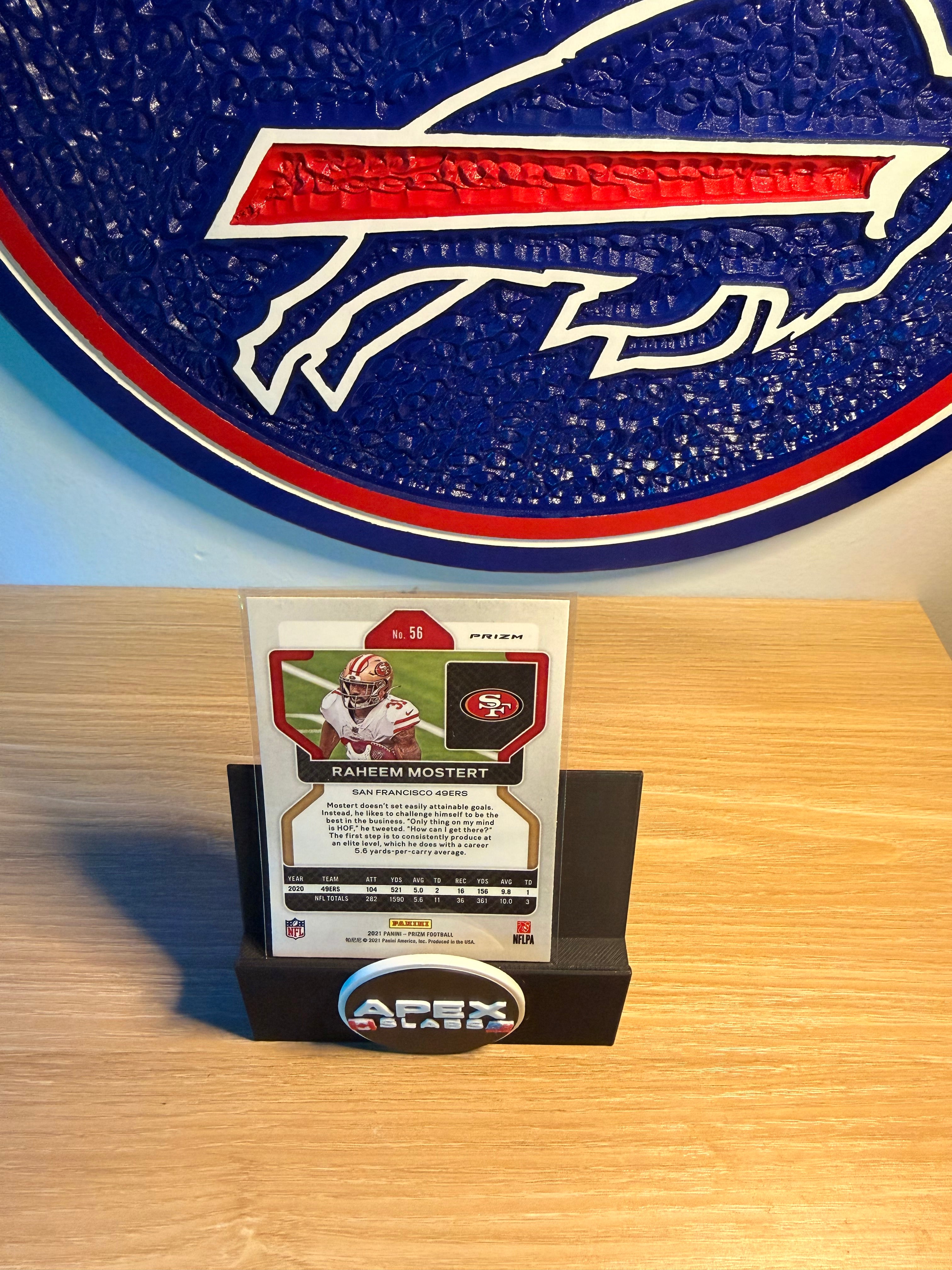 Raheem mostert red prizm #56