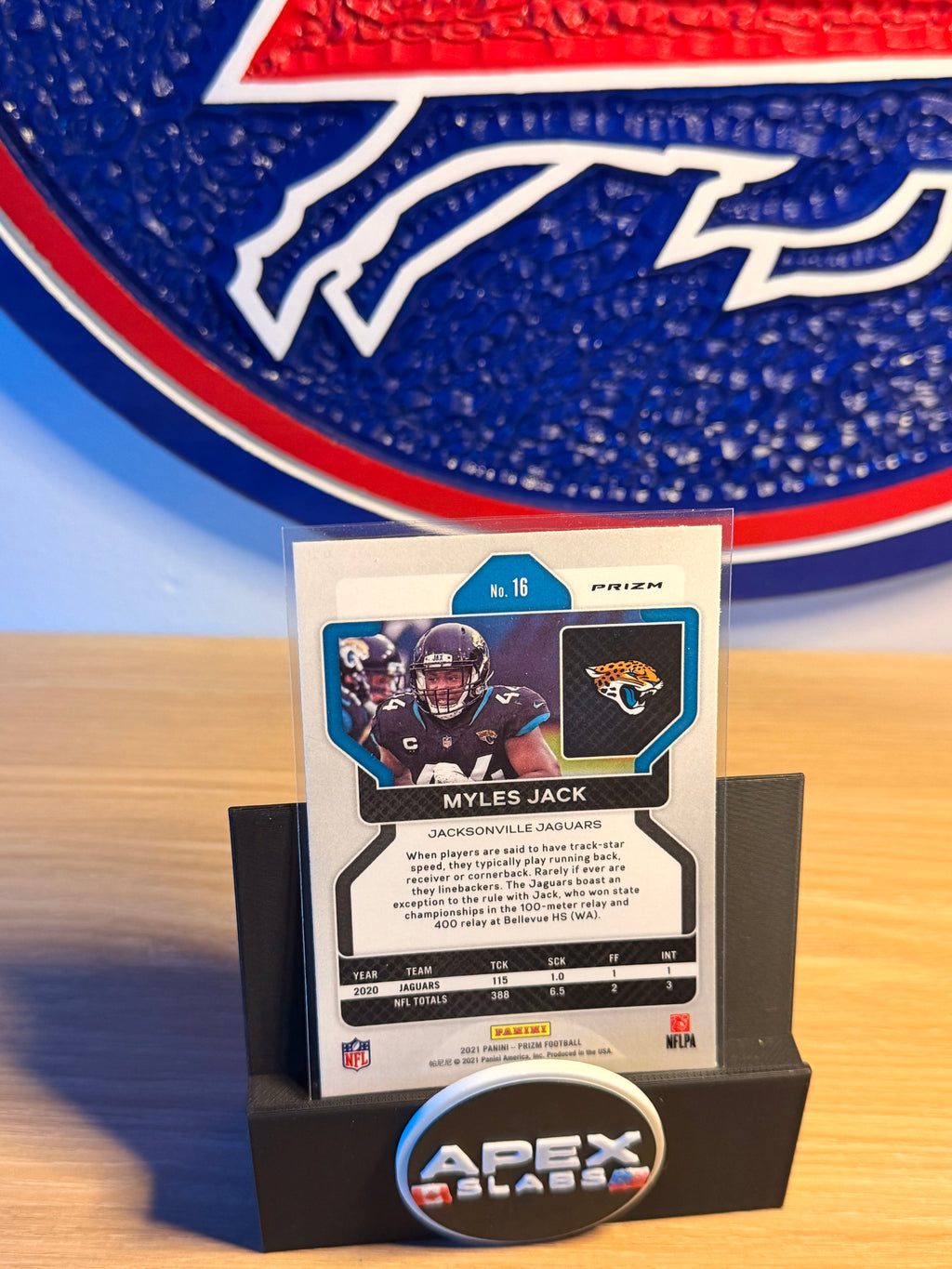 MYLES JACK Orange prizm #16