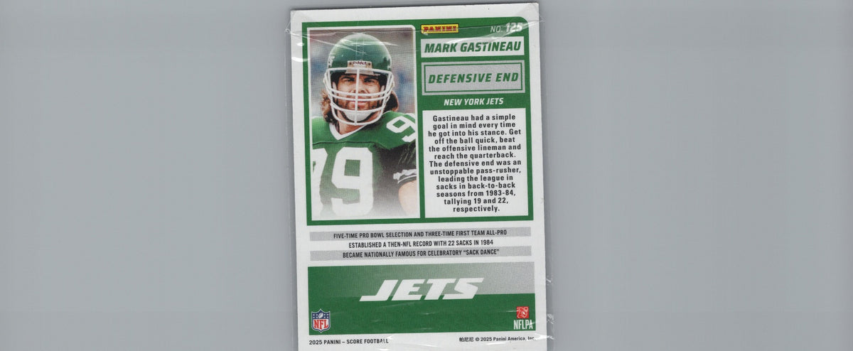 2025 Score #125 Mark Gastineau