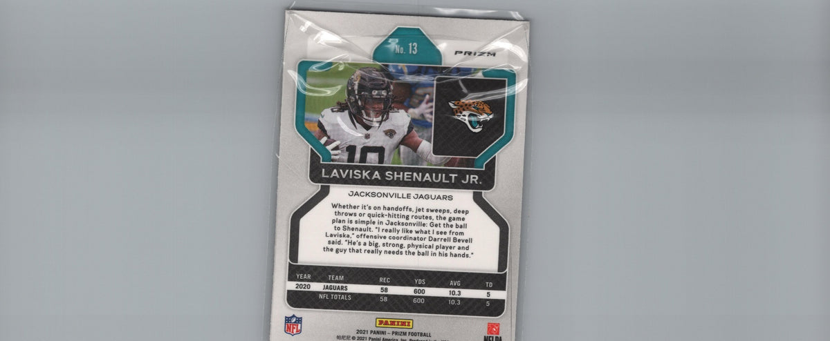 2021 Panini Prizm #13 Laviska Shenault Jr. Red Ice