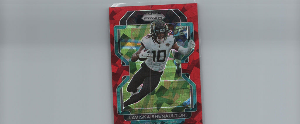 2021 Panini Prizm #13 Laviska Shenault Jr. Red Ice