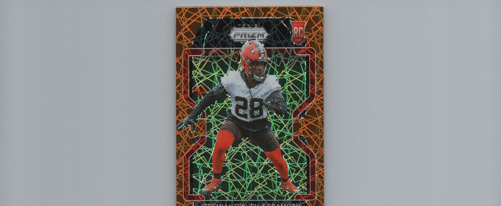 2021 Panini Prizm #389 Jeremiah Owusu-Koramoah Lazer