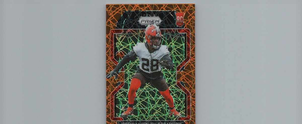 2021 Panini Prizm #389 Jeremiah Owusu-Koramoah Lazer