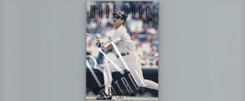 1995 Leaf Limited #3 Wade Boggs Bat Patrol