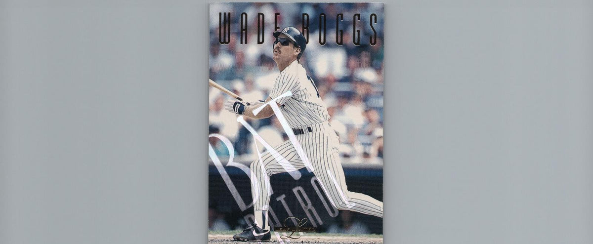 1995 Leaf Limited #3 Wade Boggs Bat Patrol