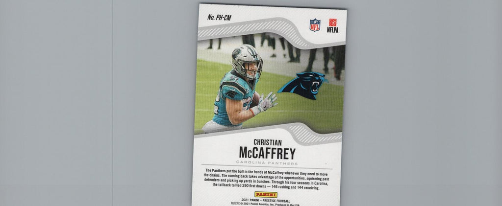 2021 Panini Prestige #PH-CM Christian McCaffrey Power House