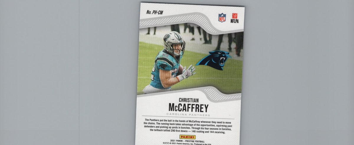 2021 Panini Prestige #PH-CM Christian McCaffrey Power House