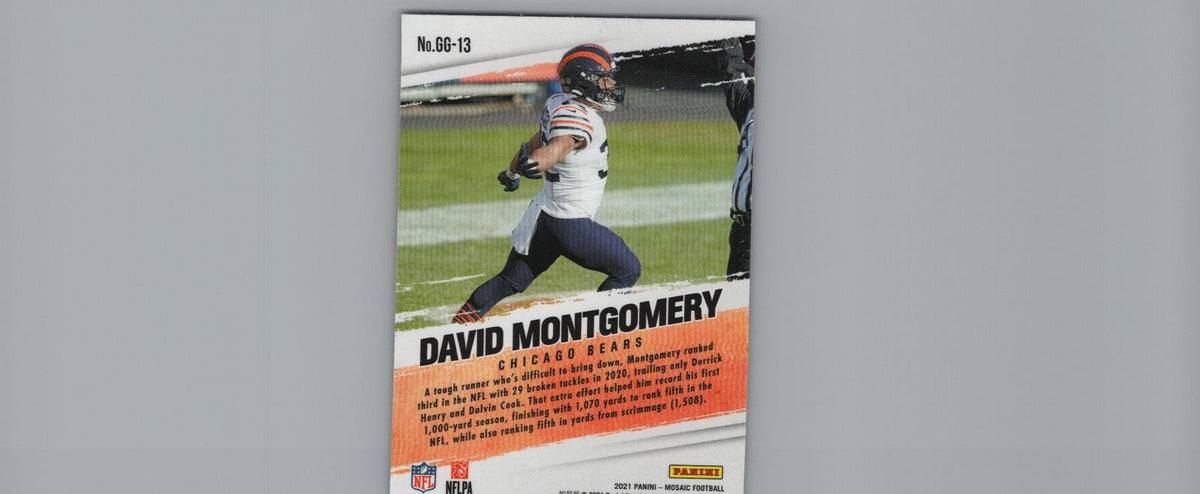 2021 Panini Mosaic #GG-13 David Montgomery Got Game?