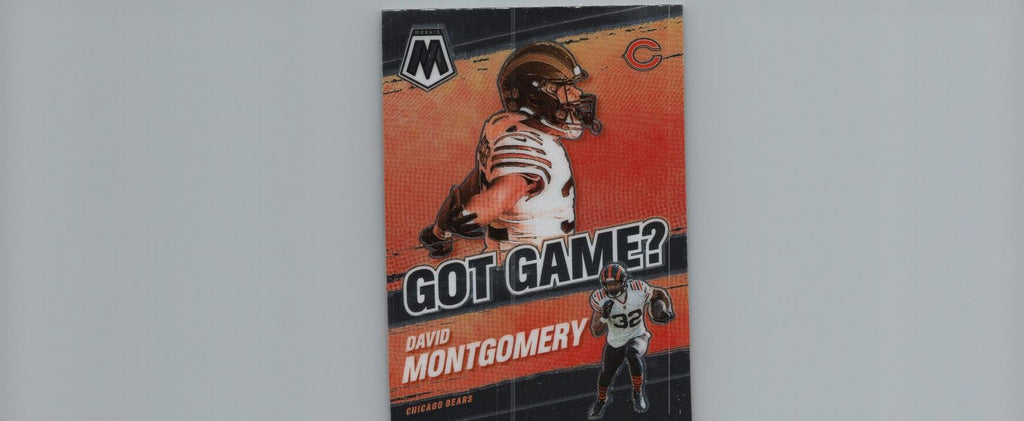 2021 Panini Mosaic #GG-13 David Montgomery Got Game?