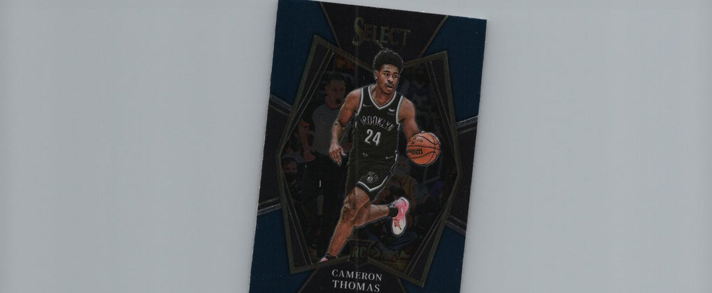 2021-22 Panini Select #126 Cameron Thomas Blue (Retail Base)