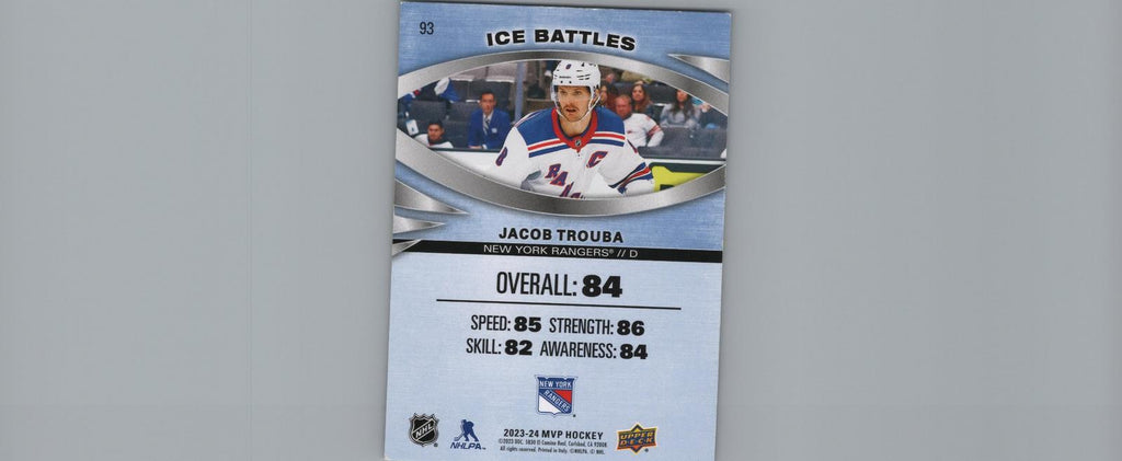 2023-24 Upper Deck MVP #93 Jacob Trouba