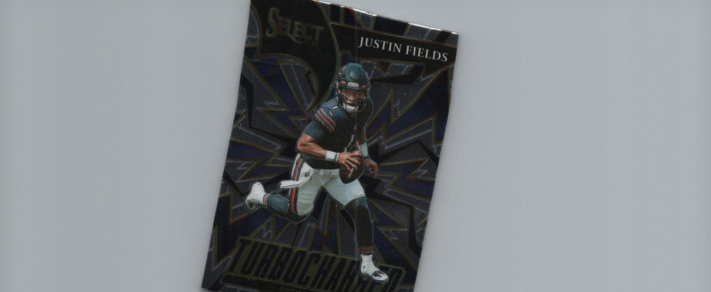 2021 Panini Select #TUR-4 Justin Fields Turbocharged