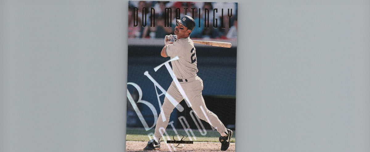 1995 Leaf Limited #21 Don Mattingly Bat Patrol