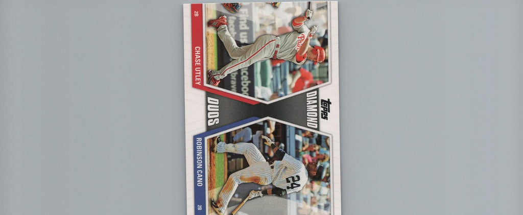 2011 Topps #DD-2 Chase Utley / Robinson Cano Diamond Duos (Series Two)