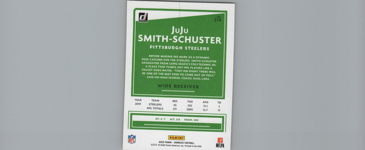 2020 Donruss #214 JuJu Smith-Schuster