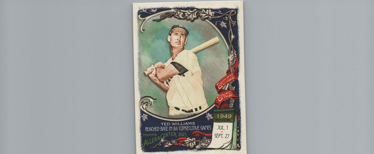2023 Topps Allen & Ginter #SS-29 Ted Williams Spotless Spans