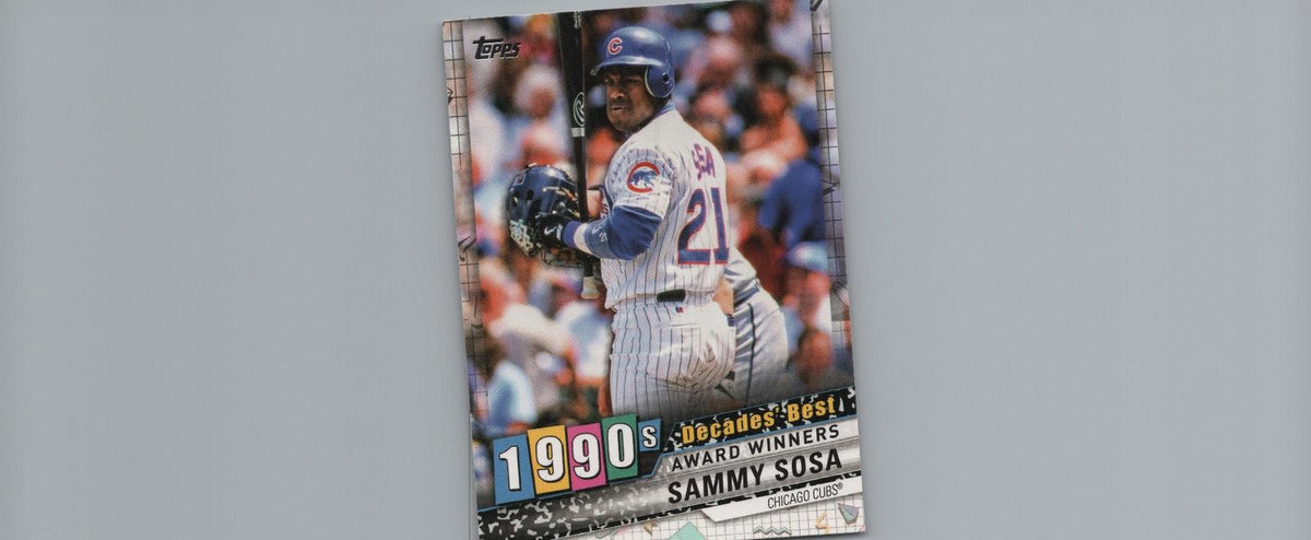 2020 Topps #DB-65 Sammy Sosa Decades' Best Platinum (Series One) #/1