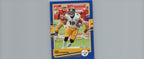 2020 Donruss #214b JuJu Smith-Schuster Press Proof Blue White jersey