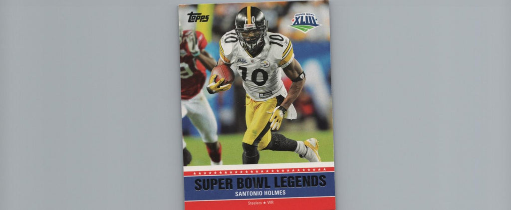 2011 Topps #SBL-XLIII Santonio Holmes Super Bowl Legends