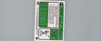 2011 Topps #252 Dave Parker 60 Years of Topps Original Back