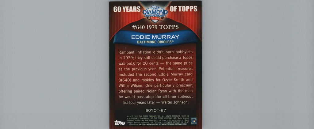 1979 Topps #640 Eddie Murray