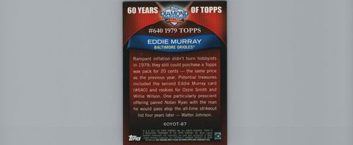 1979 Topps #640 Eddie Murray