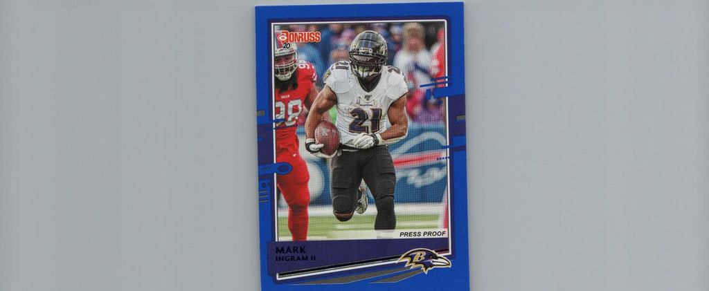 2020 Donruss #35 Mark Ingram II Press Proof Blue