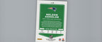 2021 Donruss #92 Nelson Agholor Press Proof Green