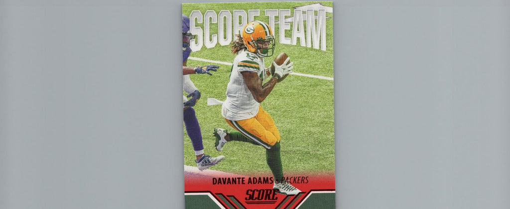 2021 Score #ST13 Davante Adams Score Team Red