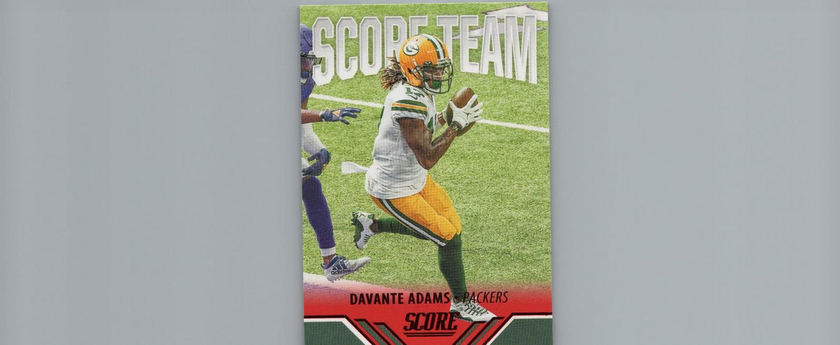 2021 Score #ST13 Davante Adams Score Team Red