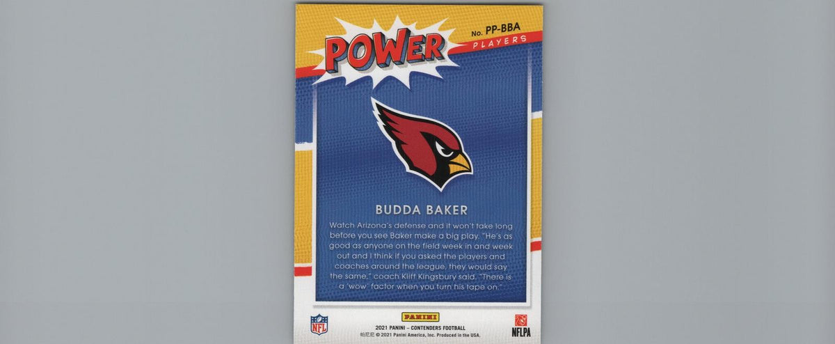 2021 Panini Contenders #PP-BBA Budda Baker Power Players