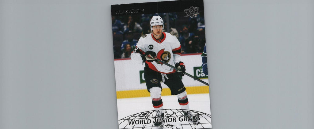 2022-23 Upper Deck #WG-13 Tim Stutzle World Junior Grads